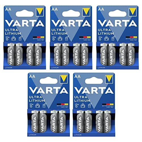 Varta VARTA Ultra Lithium AA-Batterie, 4er-Pack
