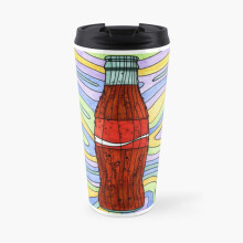 Coffee Mug Coca Cola 16 oz Stainless Steel Vacuum Insulated Tumbler Cup