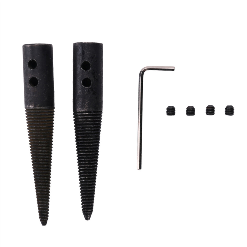 3Pcs/1 Set Polishing Connecting Rod Tapered Spindle Adapter Threaded For Bench Buffer Buffing Polishing Wheel 4761762230321