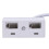 RJ11 Plug to Dual UK BT Telephone Socket Convertor 7