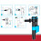 SPARES2GO Toilet Cistern Fill Valve Universal 1/2" BSP Adjustable Water Float Inlet (Side Entry) 4