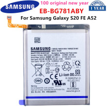 Original Eb-bg781aby 4500mah Replacement Battery For Samsung Galaxy S20 Fe 5g Sm-g781b A52 Sm-a526/ds