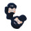 (Navy) Kids Gloves Mittens Unisex Accessories - Cat 1