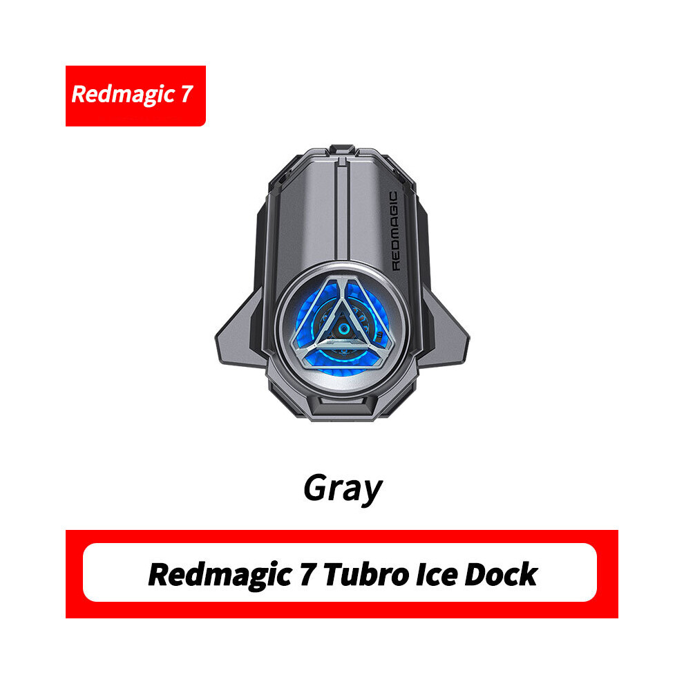 (RedMagic 7 Gary) Original Nubia RedMagic Gaming Phone Fan Cooler Turbo Cooler Support Andrea Control ICE S6 Width 70-82mm Fit For RedReservations Oppo Oneplus