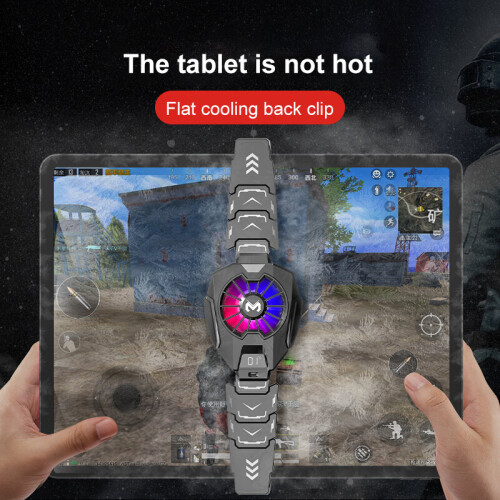 Tablet Cooler for iPad Slim Computer Live PUBG Game Fast Cooling Device Semiconductor Tablet with LED Heatsink 2