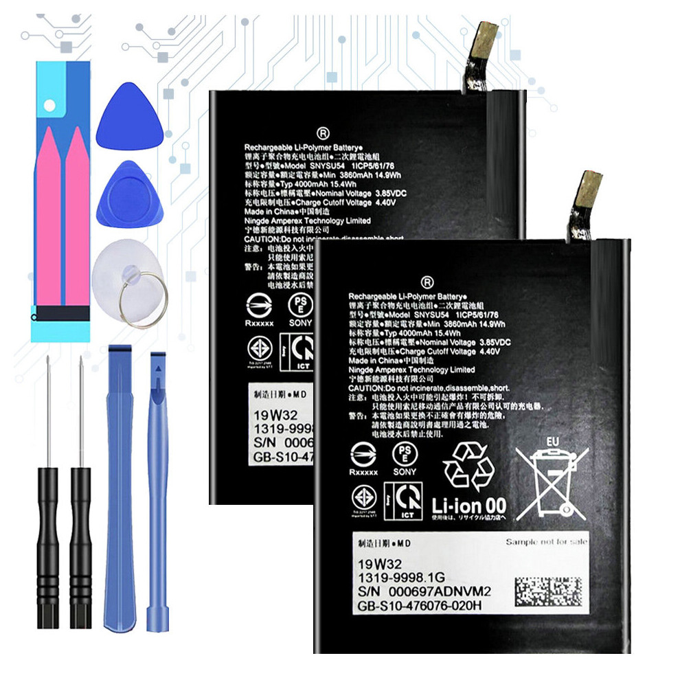 Replacement Battery For Sony Xperia 1 Ii, 4000Mah 9036917354029