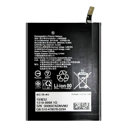 Replacement Battery for Sony Xperia 1 Ii, 4000mah 2