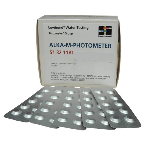 Plastica 250 x Alkalinity M Tablets
