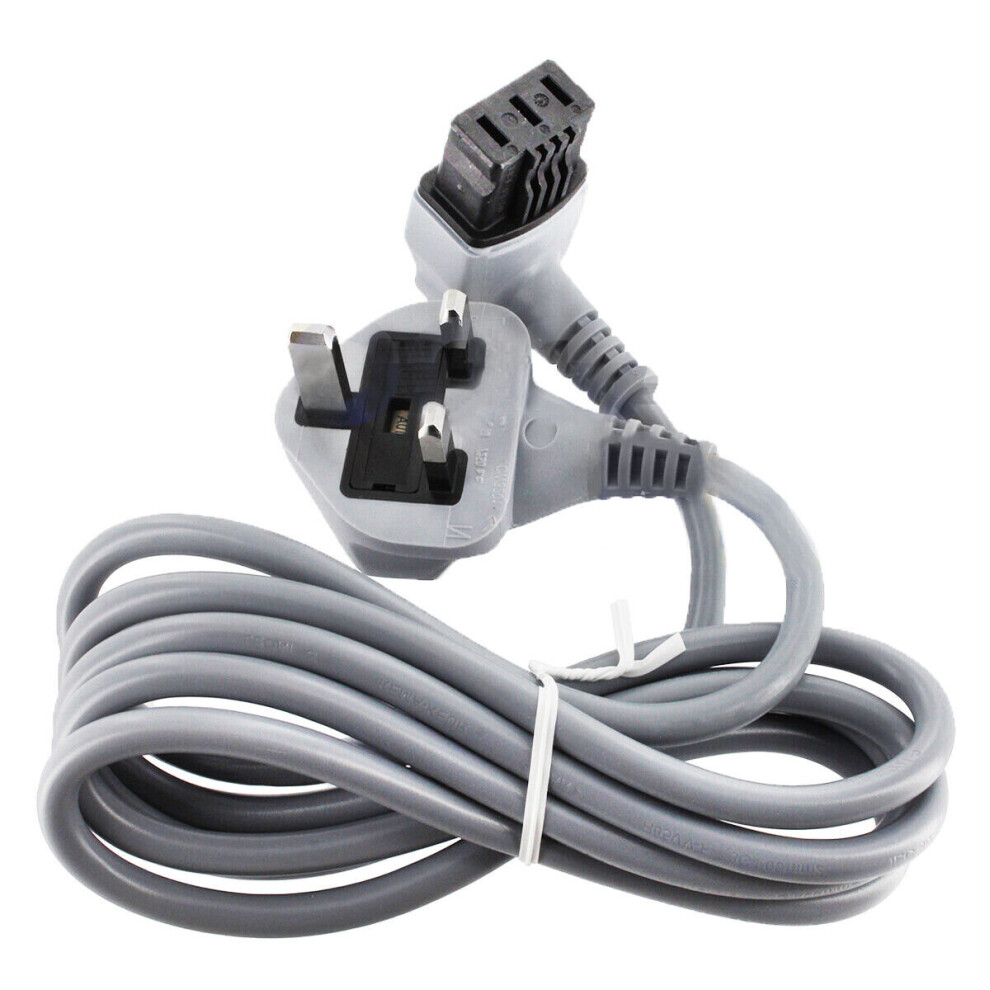 Spares2go Dishwasher Cable For Bosch Neff Siemens Mains Lead 3 Pin Uk Plug 1.7M