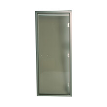 Certikin Harvia Glass Steam Room Door 1890Mm X 890Mm Satin Glass - Aluminium Frame (SSR012D/SA)