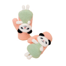 Kids Gloves Mittens Cute Animal Winter Unisex Accessories Pink Panda