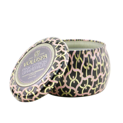 Voluspa Voluspa-Mini Tin Candle - Pink Citron Grapefruit 8215-113g/4oz