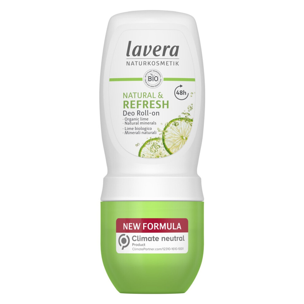Lavera -Deo Roll-On (Natural & Refresh) - With Organic Lime & Natural Minerals 111068/638888-50Ml/1.7Oz