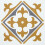 NADIA GOLD Self-adhesive Wall Tiles (6 tiles) 3