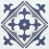NADIA BLUE Self-adhesive Wall Tiles (6 tiles) 3
