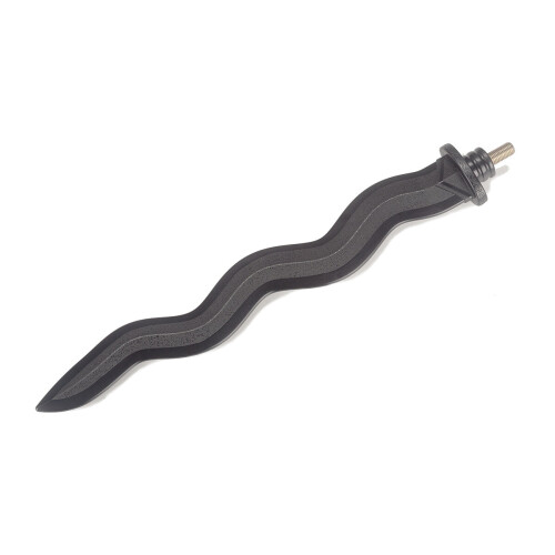 BLACK POLYPROPYLENE FULL CONTACT SNAKE SPEAR HEAD ONLY