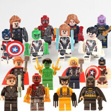 16Pcs Marvel Avengers Super Heroes Mini Figures Dc Fit Lego Minifigures