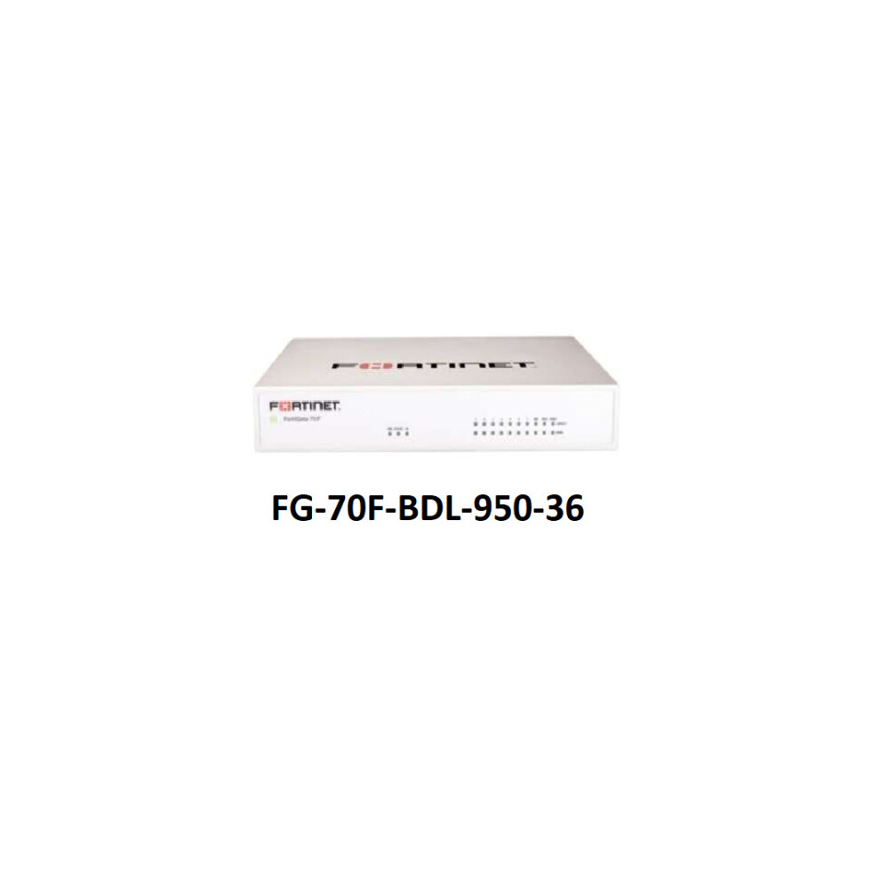 Fortinet Fortigate Fg-70F-Bdl-950-36 Forticare Premium Fortiguard Utp 842382125854