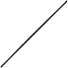 BLACK POLYPROPYLENE FULL CONTACT TAPERED BO STAFF (5FT)