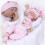 Reborn 22 "δώρο μωρό κούκλες Lifelike νεογέννητο βινύλιο χειροποίητο πλήρες σώμα 6