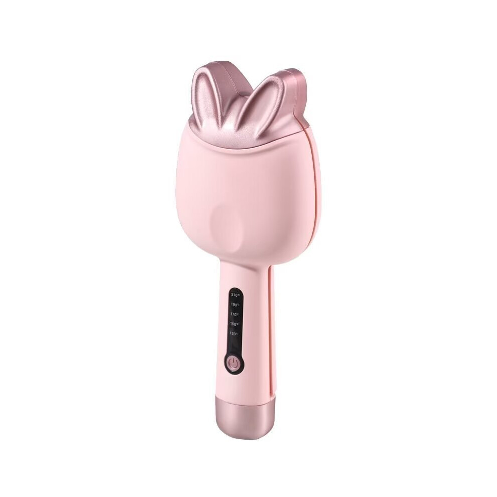 Rayches Pink 2 Barrel Curling Iron, 32Mm Beach Waver Hair Curler