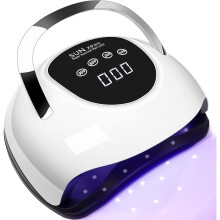 UV Lamps for Gel Nails, 220W UV Nail Lamp with 57 UV Beads