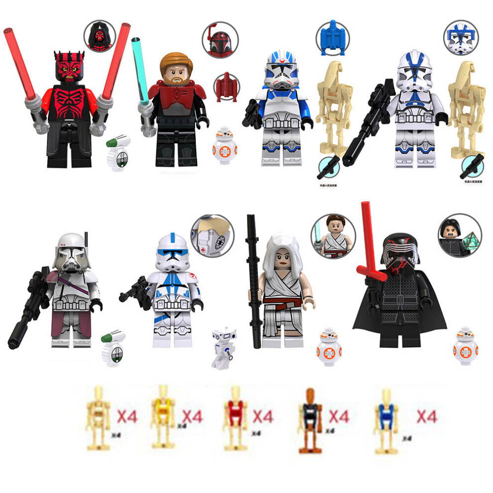 Wars Minifigures Aliexpress Lego Star Wars Clones Style C 36pcs