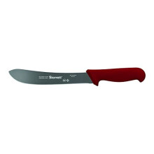Professional Stainless Steel Chefs Steak Knives - 8-inch (200mm), Red