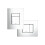 Grohe 38732000 | Skate Cosmopolitan WC Wall Plate,Chrome 6