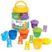 Snap-n-Learn Surprise Squirrels, Toddler Learning Toys, Learning and Education Toys, Baby and Toddler Toys, 15-Piece, Ages 18 Months+
