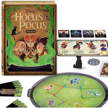 Disney Hocus Pocus Strategy Board Game for Kids & Adults Age 8 Years and Up - 2 to 6 Players - Jigsaw Puzzle