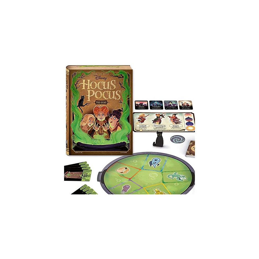 Disney Hocus Pocus Strategy Board Game for Kids & Adults Age 8 Years and Up - 2 to 6 Players