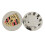 4pcs Porsche Wheel Centre Caps 76mm Silver 1