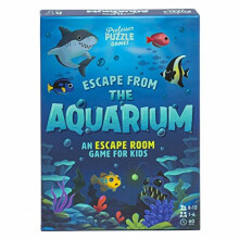 | Escape from the Aquarium - Escape Room | Strategy Game | Ages 8 to 11 | 1-6 Players | 60 Minutes Playing Time