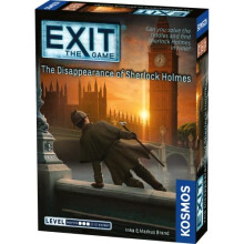 - EXIT: The Disappearance of Sherlock Holmes - Level: 3/5 - Unique Escape Room Game - 1-4 Players - Puzzle Solving Strategy Board Games for Adults &