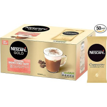 NESCAFE Gold Cappuccino Unsweetened Taste Sachets - 50 x 14.2g