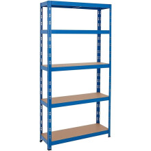 Heavy Duty Boltless Metal Steel Shelving Shelves Storage Unit for Workshop Garage Industrial 150x70x30cm