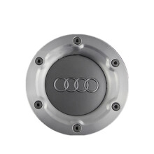 4pcs 145mm 6 holes Wheel Center Hub Cap for Audi TT A6 8N0601165A Grey