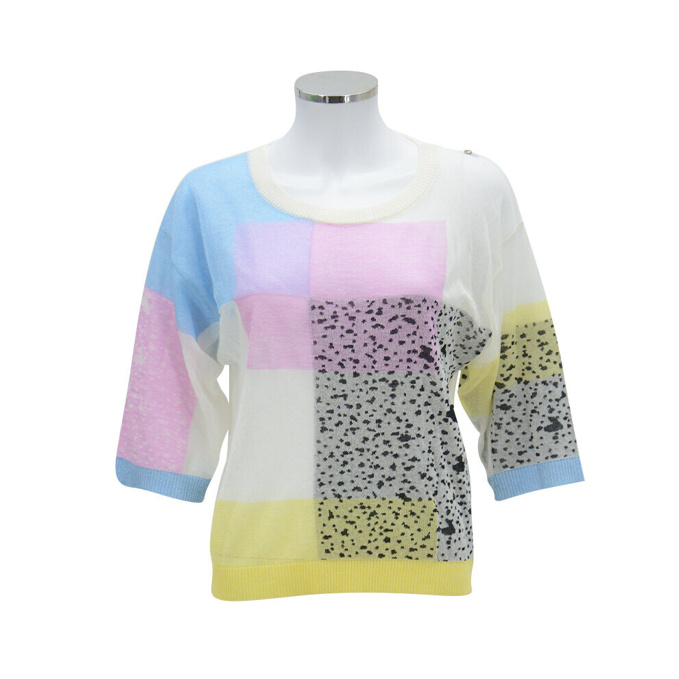 (Multi Colour, L) DIESEL M CONCEPT Womens Jumpers Long Sleeve Pullover Crew Neck Winter Sweater