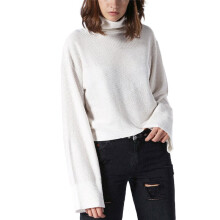 (Off White, XS) DIESEL M STELLAR Womens High Neck Jumper