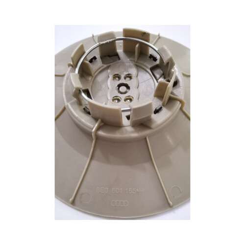 4pcs 153mm Audi Wheel Center Caps 8E0601165H Grey 2