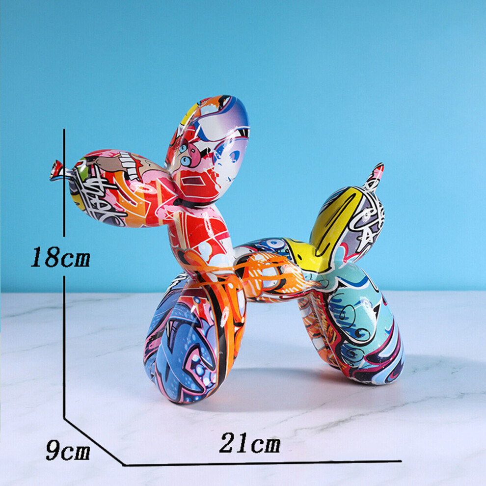 Skesrjtop (Type2) Balloon Dog Pop Art Home Decor Sculpture Statue Figurine Ornament Senior Gifts