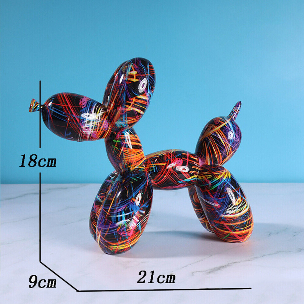 (Type4) Balloon Dog Pop Art Home Decor Sculpture Statue Figurine Ornament senior gifts
