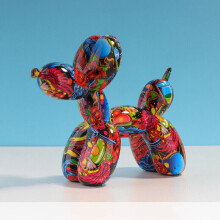 (Type6) Balloon Dog Pop Art Home Decor Sculpture Statue Figurine Ornament senior gifts