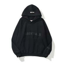 (black, L) ESSENTIALS Sweatshirt Trendy Letter Men's and Women's Hoodie