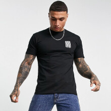 (XS) VANS Mens MN STRETCHED SS Black T Shirt