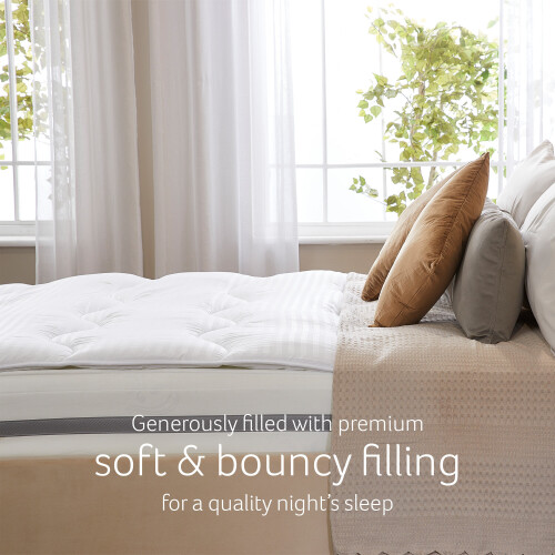Snuggledown (Single, Original) Luxurious Hotel Mattress Topper UK Made 2