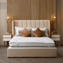 (Double, Original) Luxurious Hotel Mattress Topper UK Made