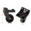 4Pcs Flexible Luggage Wheels Practical Replacement Roller Silent Tool 3