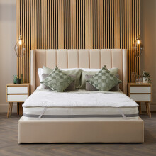 (Single, Anti Allergy) Luxurious Hotel Mattress Topper UK Made